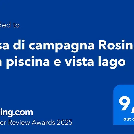 Rosina Con Piscina E Vista Gravedona