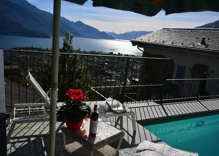 Apartmán Rosina Con Piscina E Vista Gravedona